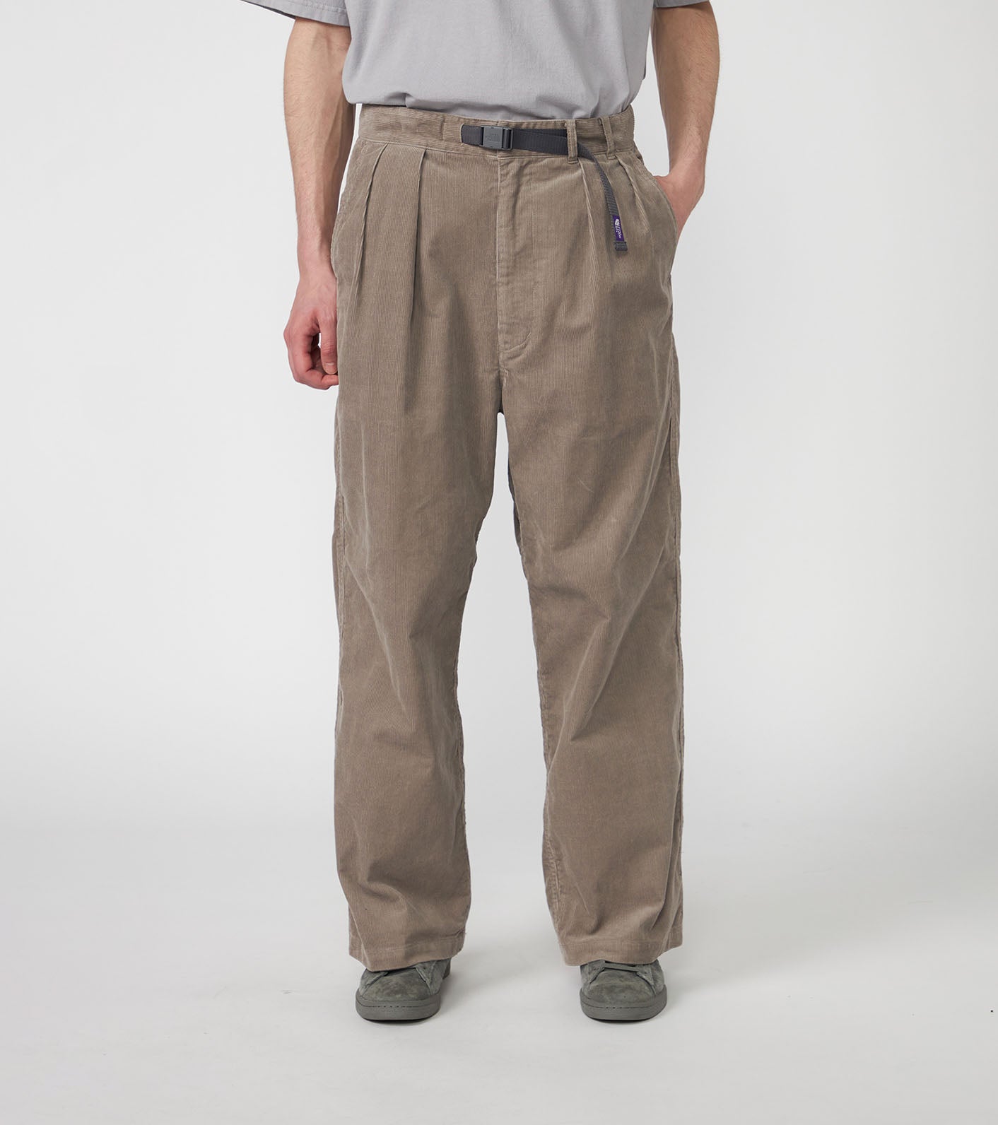 Corduroy Wide Straight Field Pants
