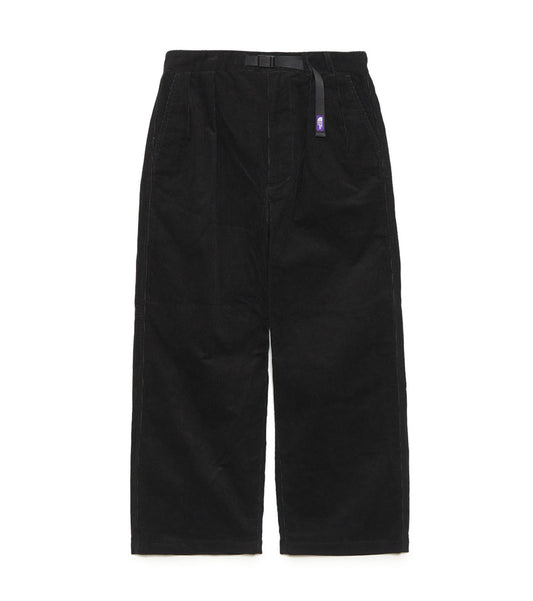 Corduroy Wide Straight Field Pants
