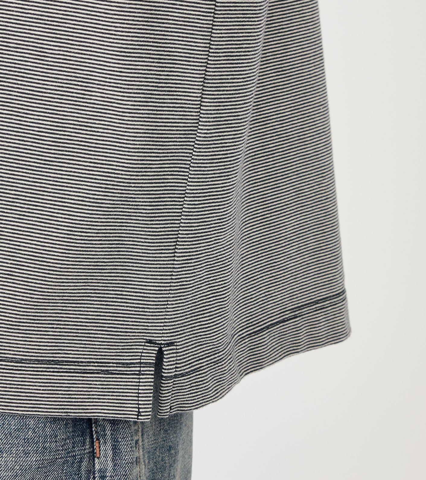 Micro Stripe Pocket Tee