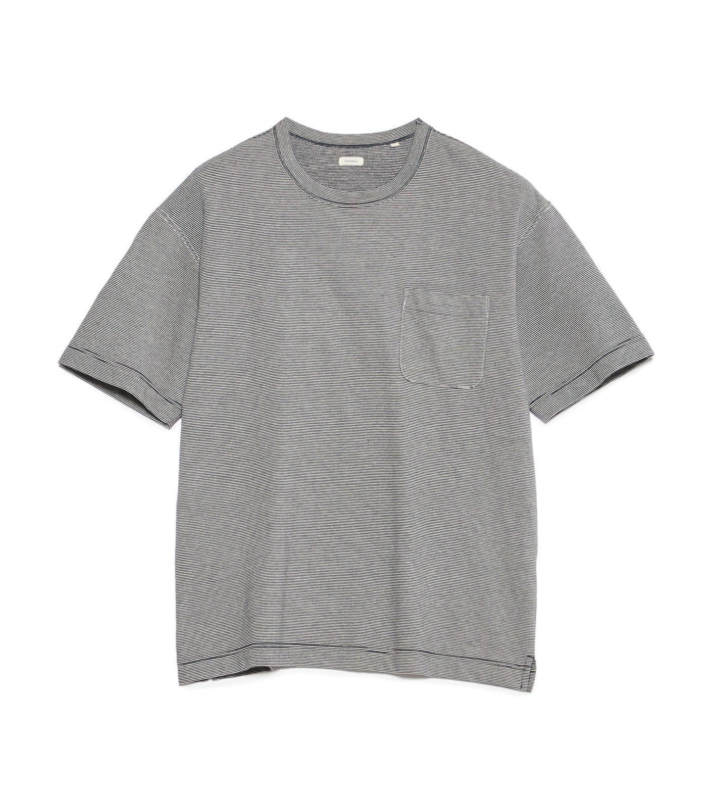 Micro Stripe Pocket Tee