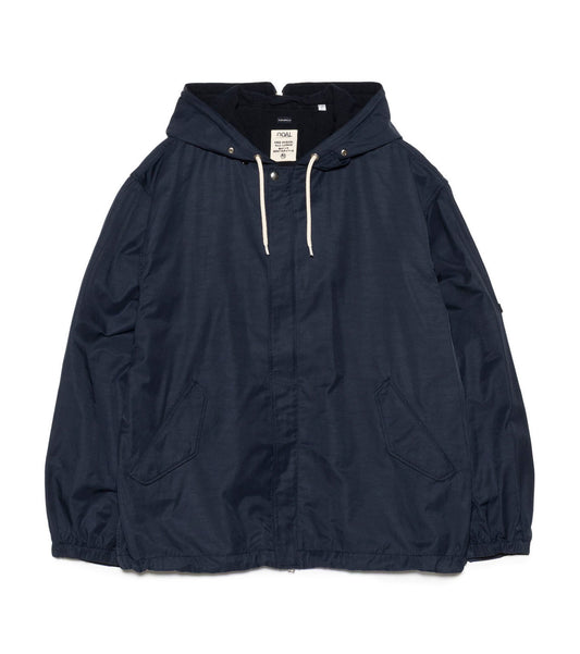Nylon Twill Hooded Jacket