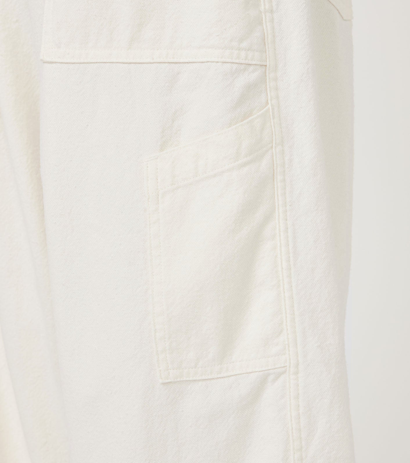 Silk Nep Cotton Twill Deck Pants