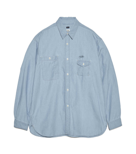 Regular Collar Chambray Shirt
