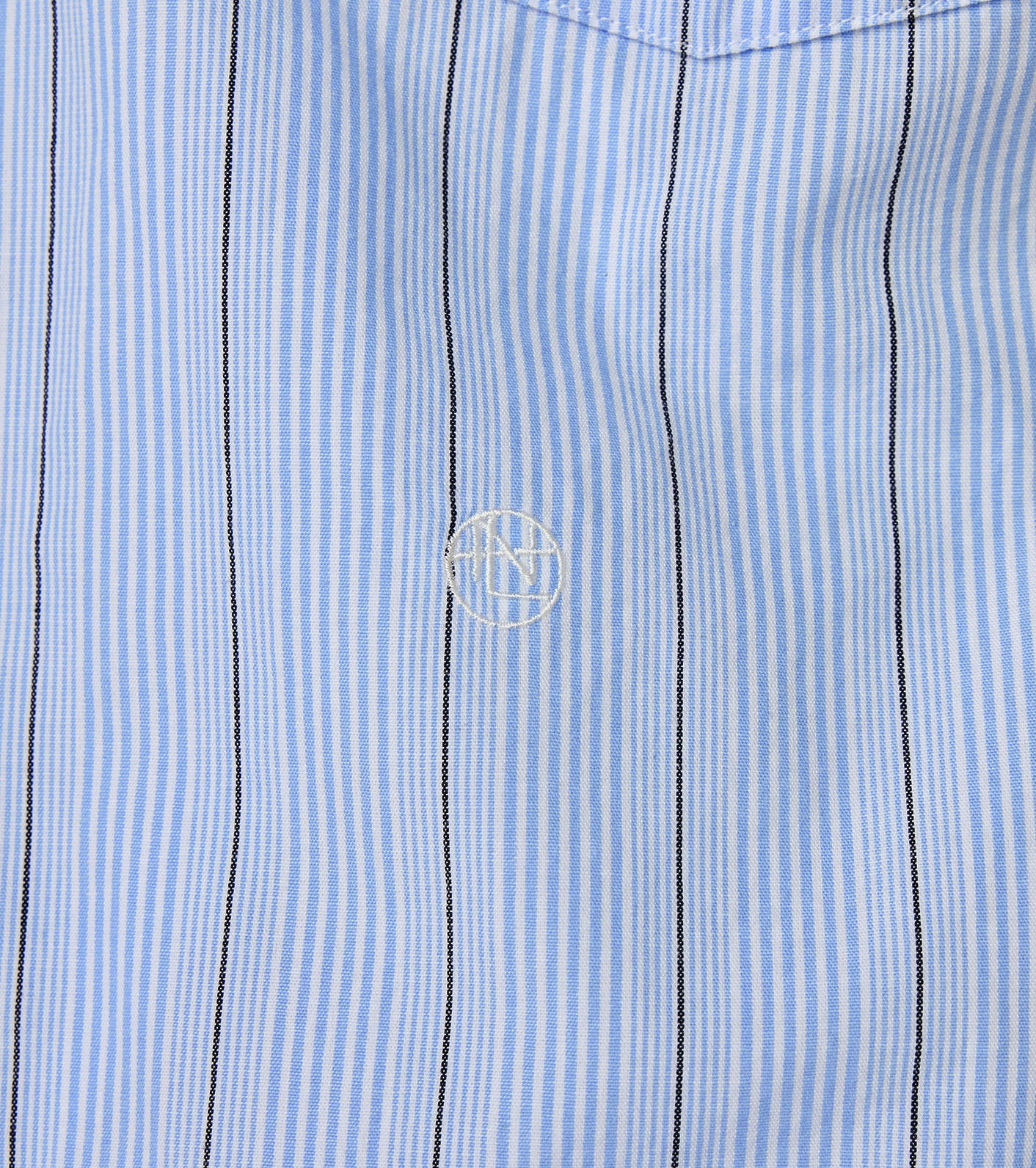 Regular Collar Stripe Wind Shirt