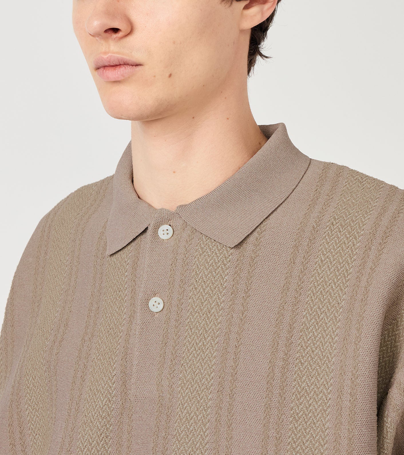 Knit Polo Sweater