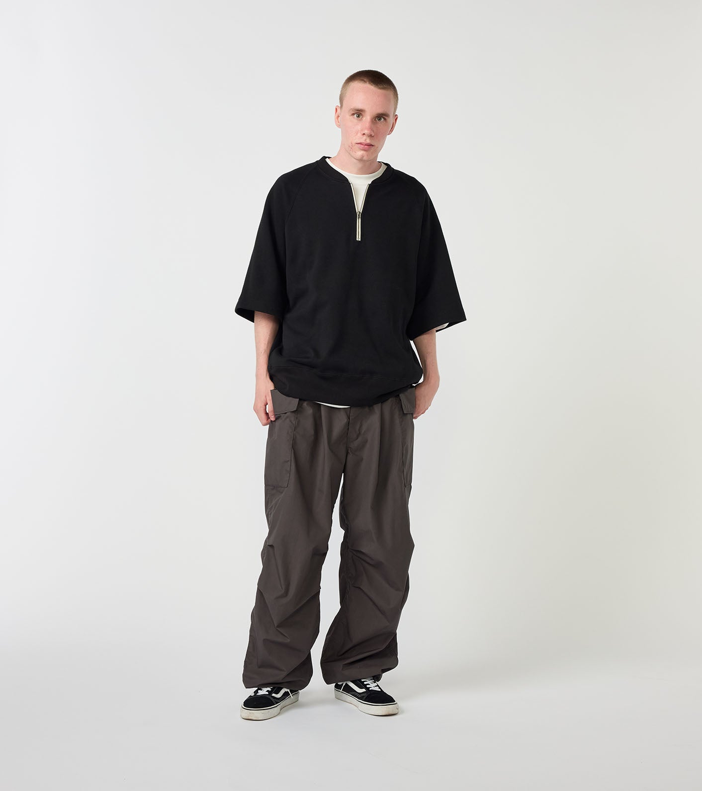 Harf Zip Sweat