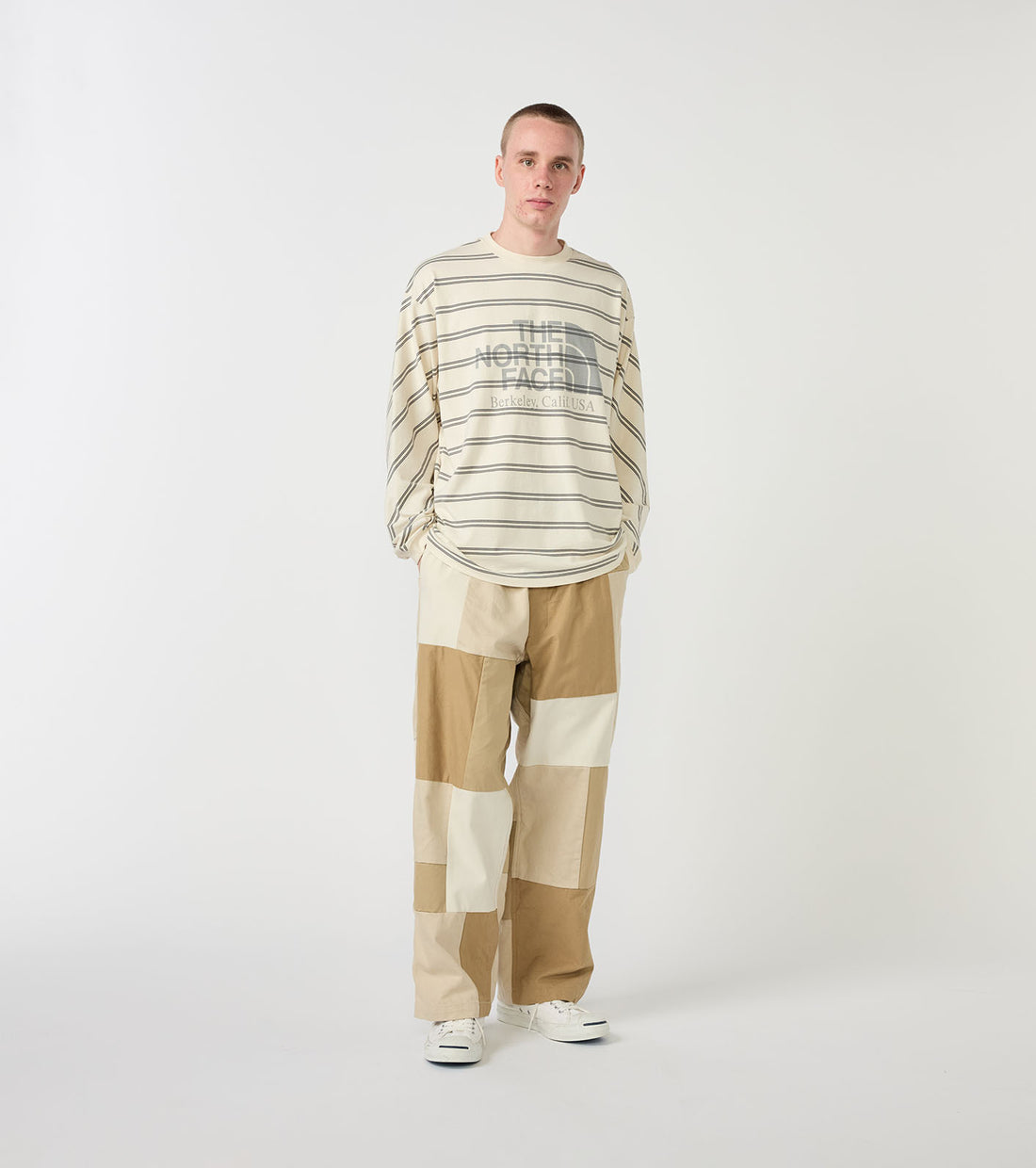 Cotton Twill Field Patchworked Pants – TIME AFTER TIME