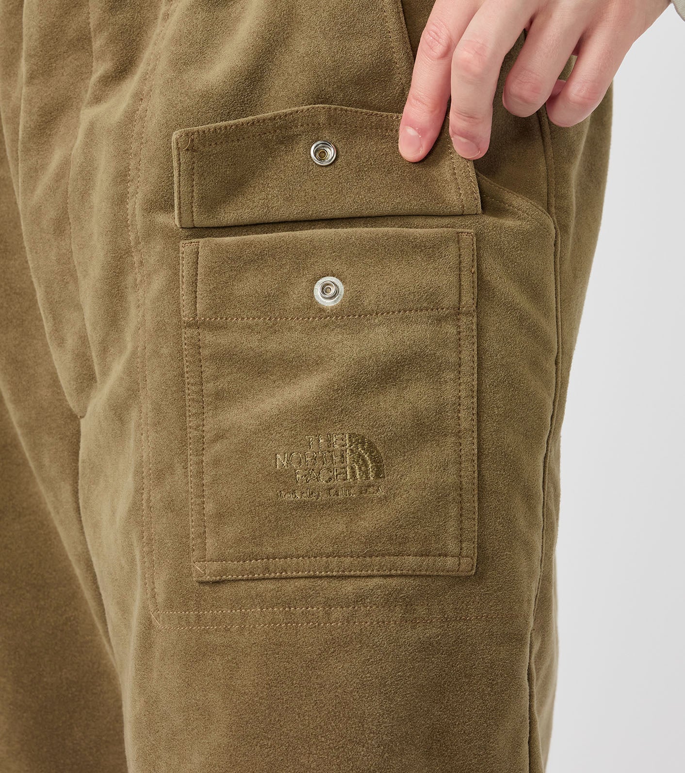 Synthetic Leather Field Shorts