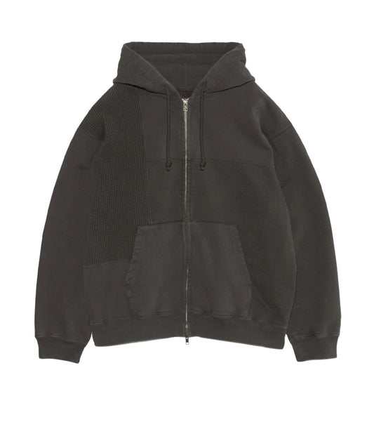 Field Patchworked Zip Up Parka