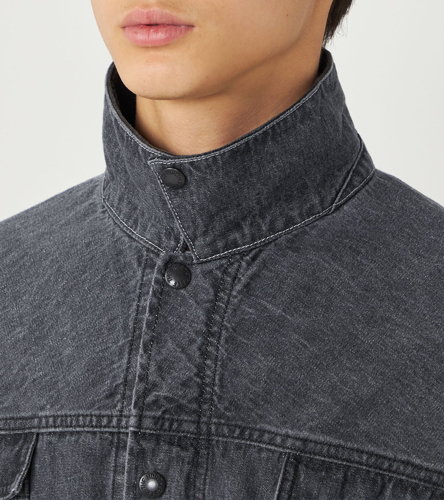 Linen Cotton Denim Field Jacket