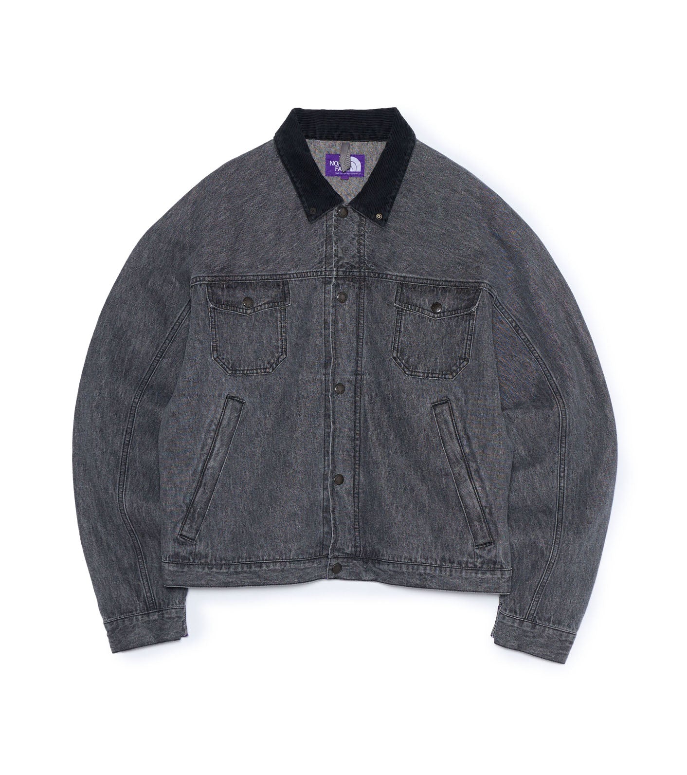 Linen Cotton Denim Field Jacket