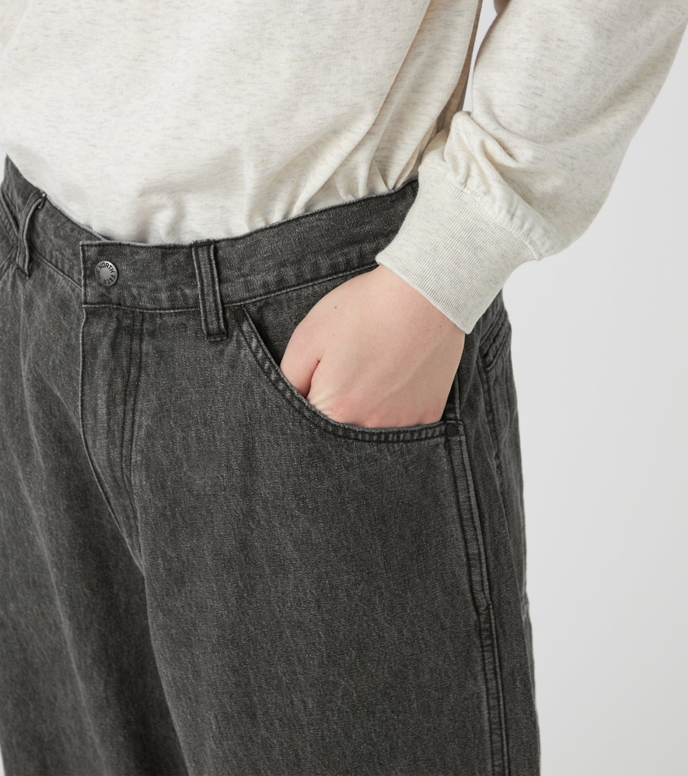 Linen Cotton Denim Field Pants