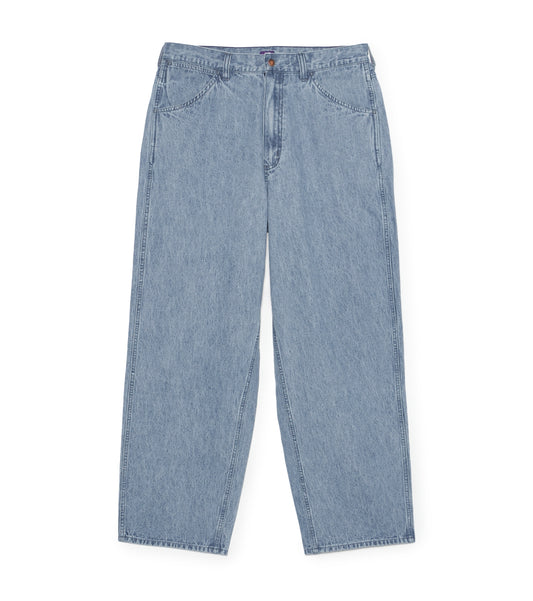 Linen Cotton Denim Field Pants
