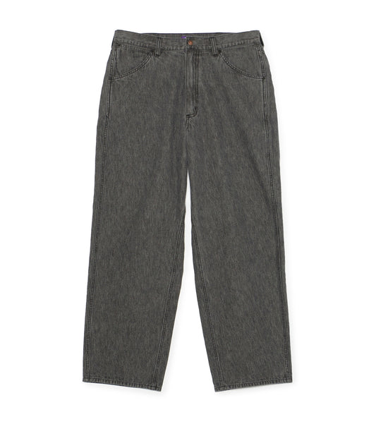 Linen Cotton Denim Field Pants