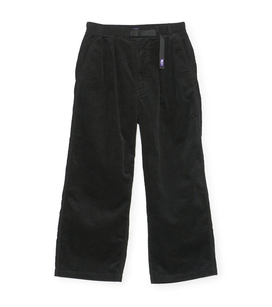 Corduroy Wide Straight Field Pants