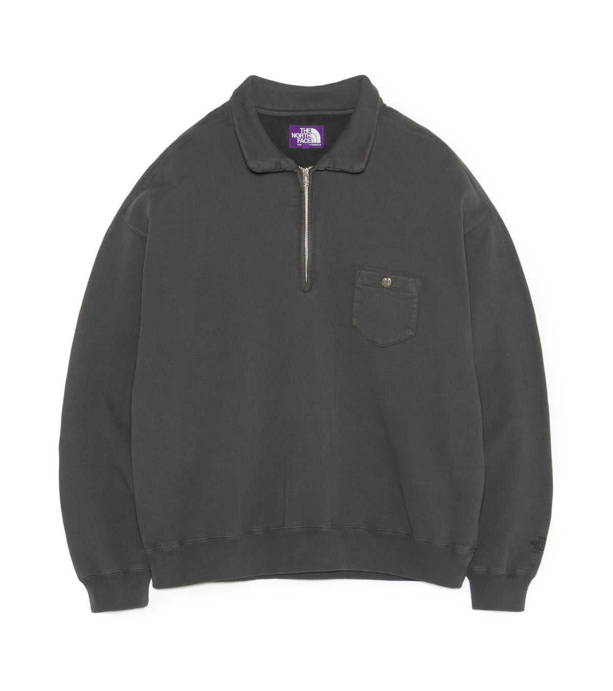 Garment Dyed Field Half Zip Sweatshirts
