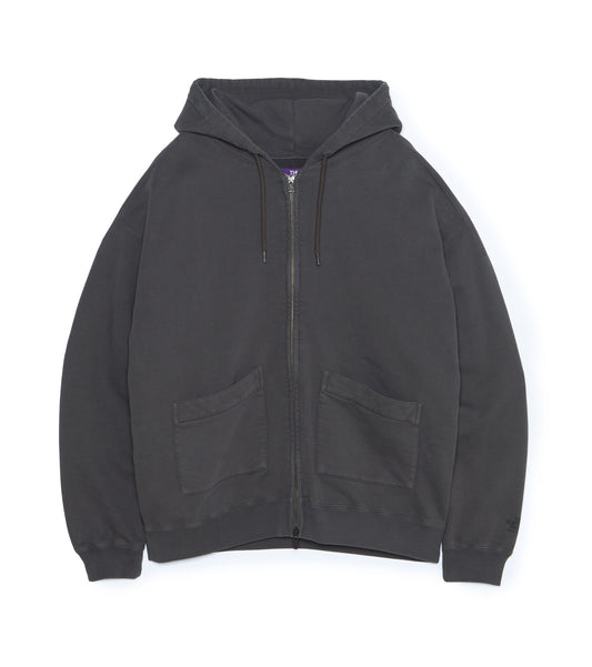 Garment Dyed Field Zip Up Hoodie