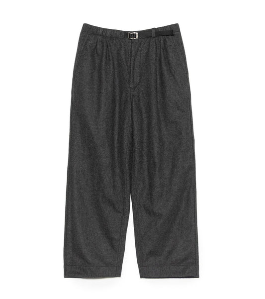 Wool Nylon Melton Pants
