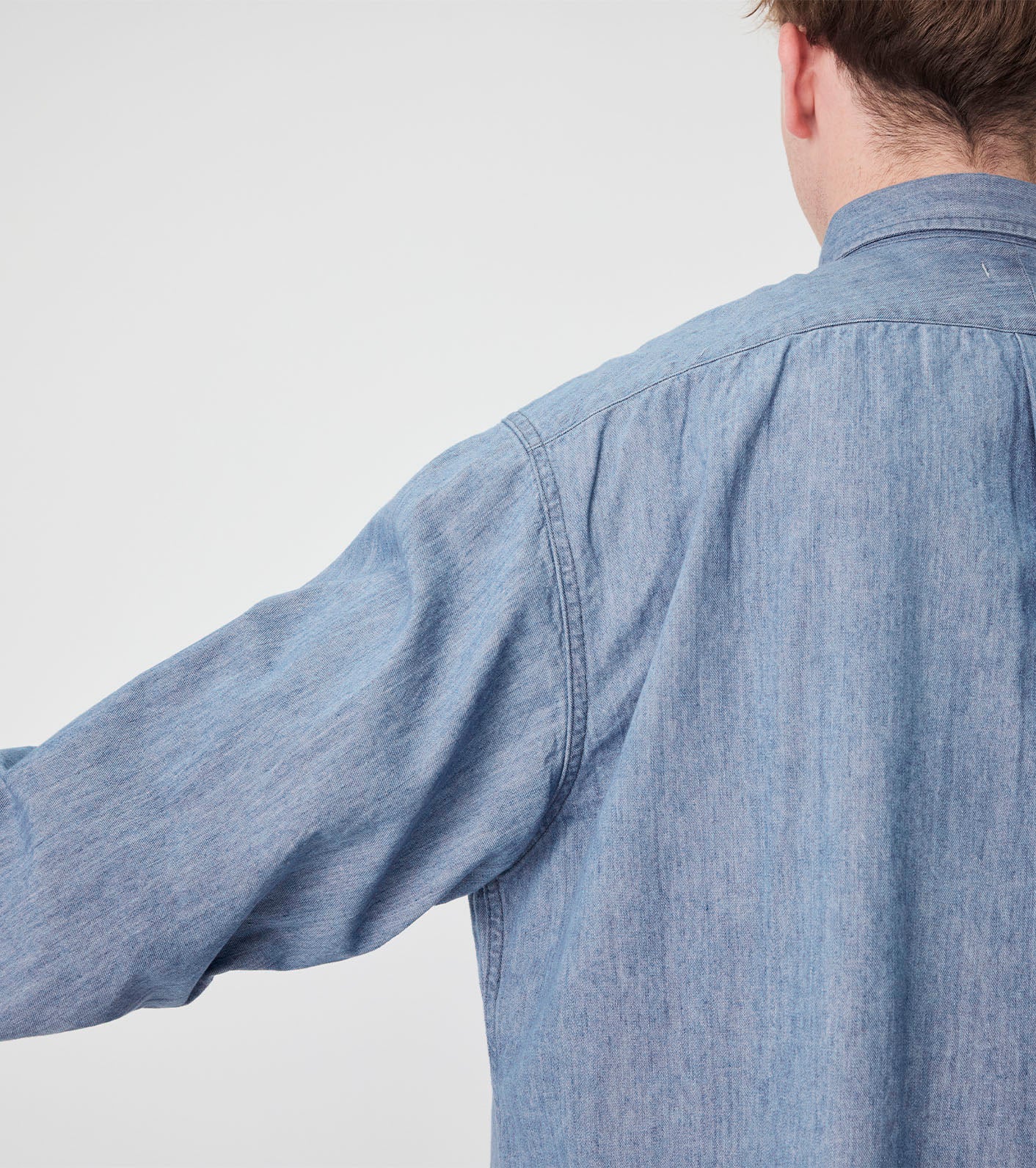 OOAL Button Down Denim Shirt