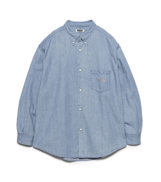 OOAL Button Down Denim Shirt