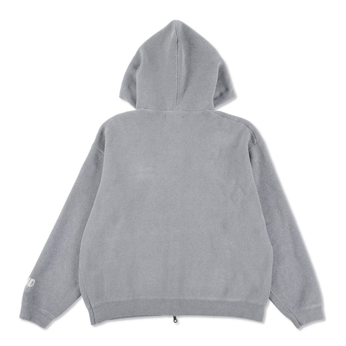 Mole Knit Zip Up Hooded Sweatshirt