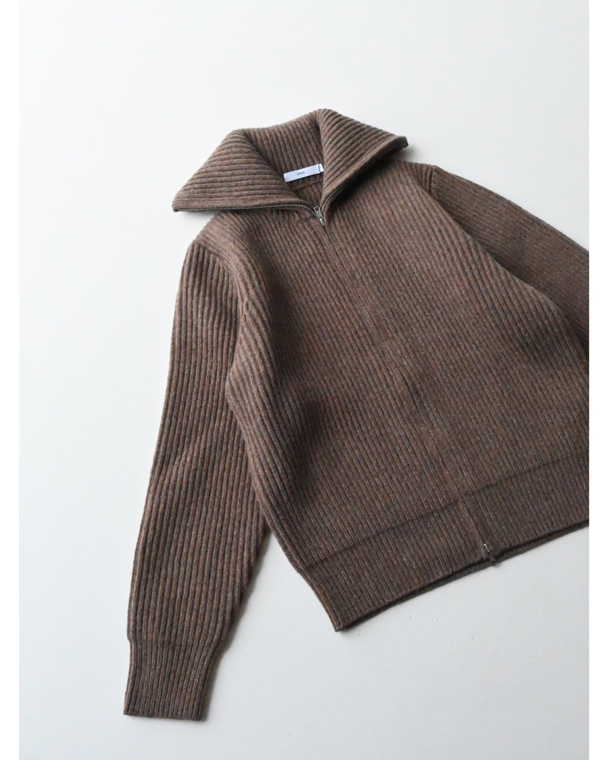 RIBBED ZIP SWEATER 11445