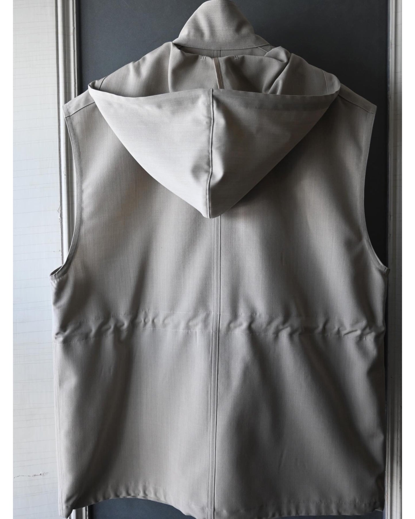 WOOL MAX CANVAS OVER VEST