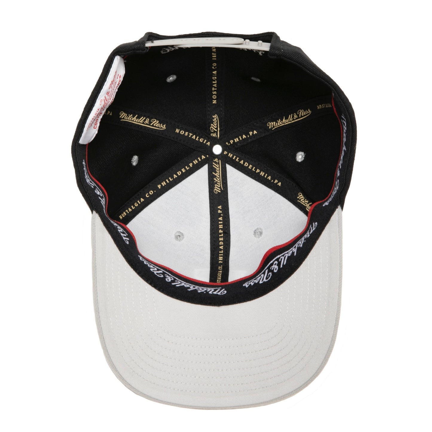 MITCHELL & NESS / 6 PANEL STRETCH SNAPBACK CAP