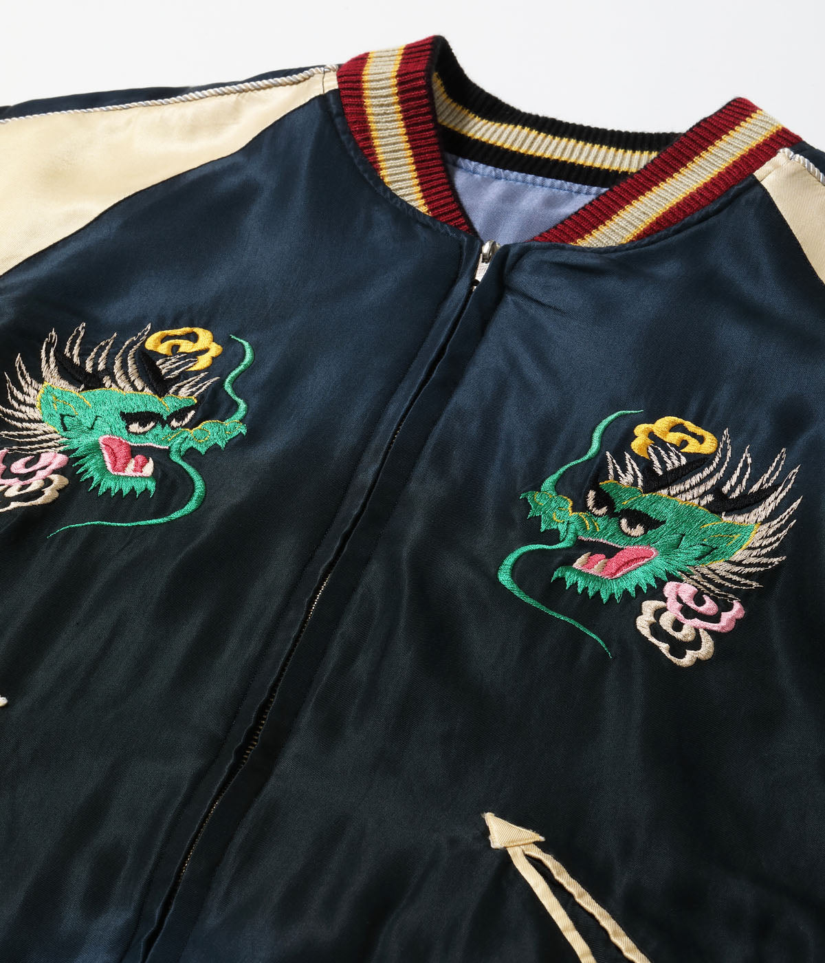 Early 1950s Style Acetate Souvenir Jacket “EAGLE & DRAGON” × “GREEN DRAGON” (AGING MODEL) TT15545-119