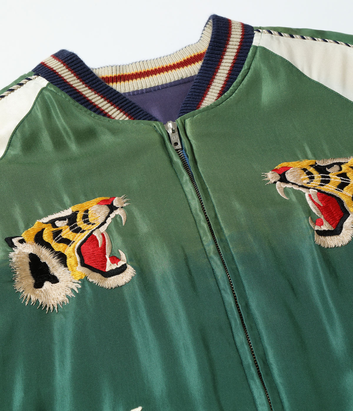 Early 1950s Style Acetate Souvenir Jacket “TIGER HEAD