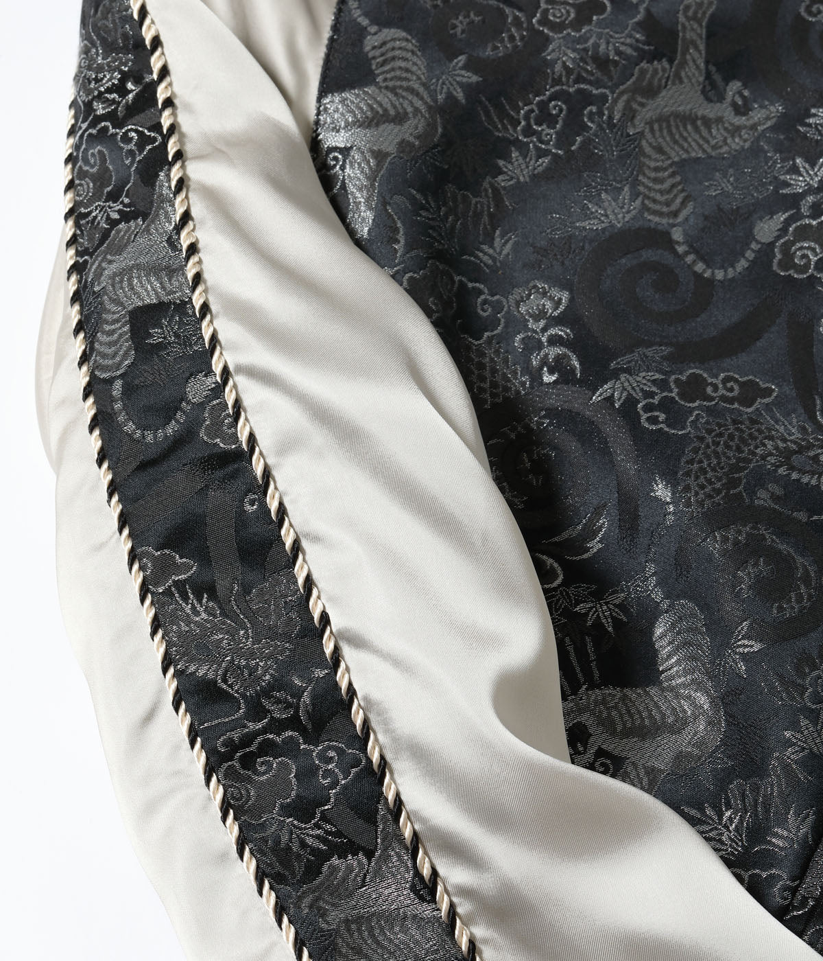 Early 1950s Style Rayon Brocade × Acetate Souvenir Jacket TOYO ENTERPRISE 60th Anniversary Special Edition “TIGER & DRAGON” (BROCADE) × “EAGLE” TT15717-119