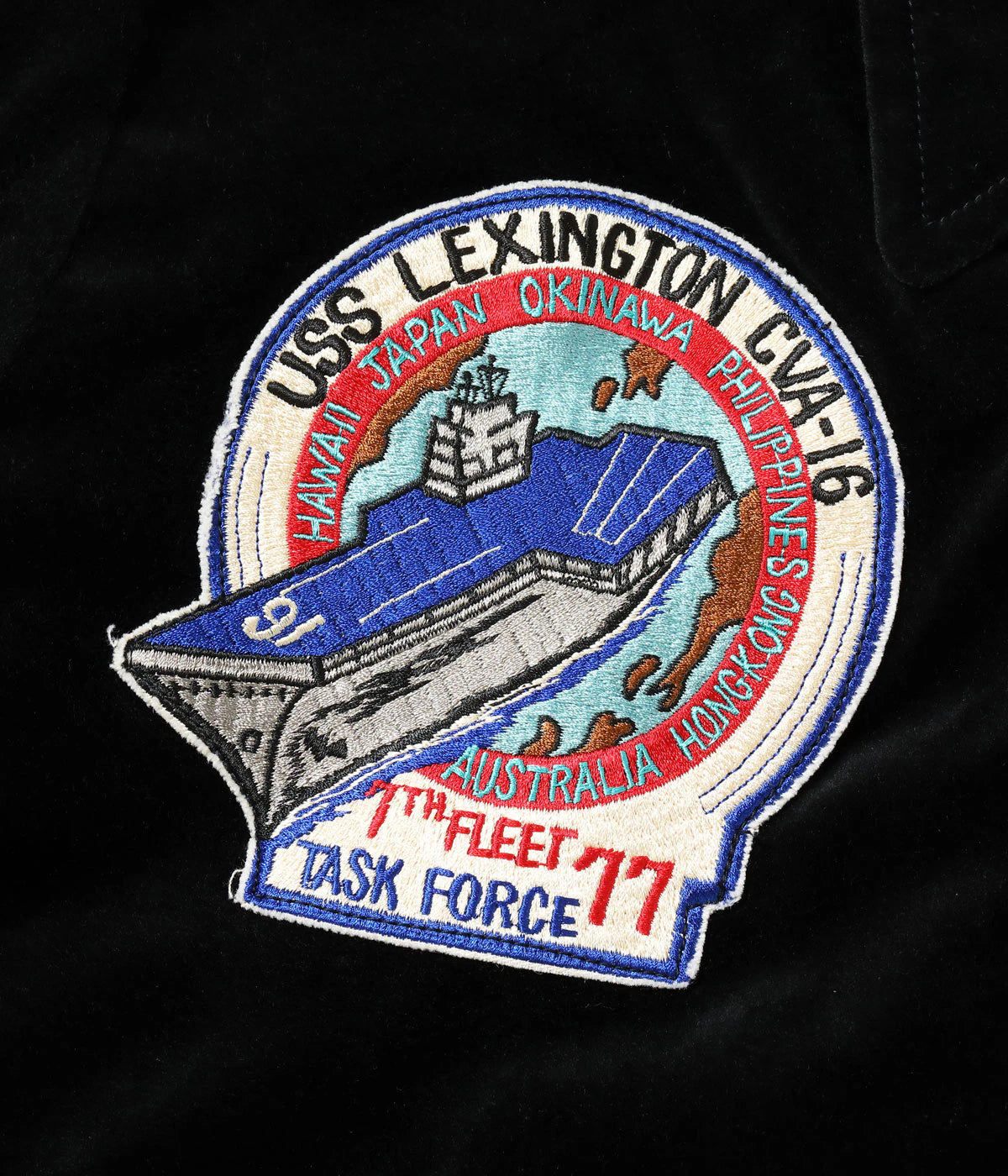 SOUVENIR JACKET BUZZ RICKSON'S × KOSHO & CO. SPECIAL EDITION U.S.S. LEXINGTON CVA-16  BR15917