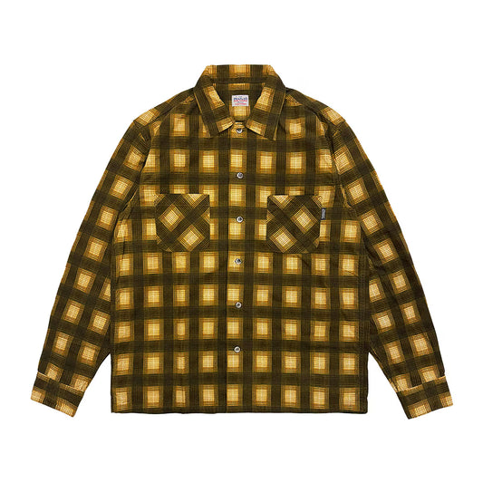 SD Print Flannel Check Shirt