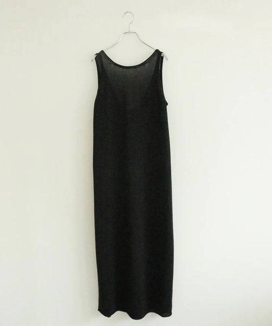 paper knit 2way dress