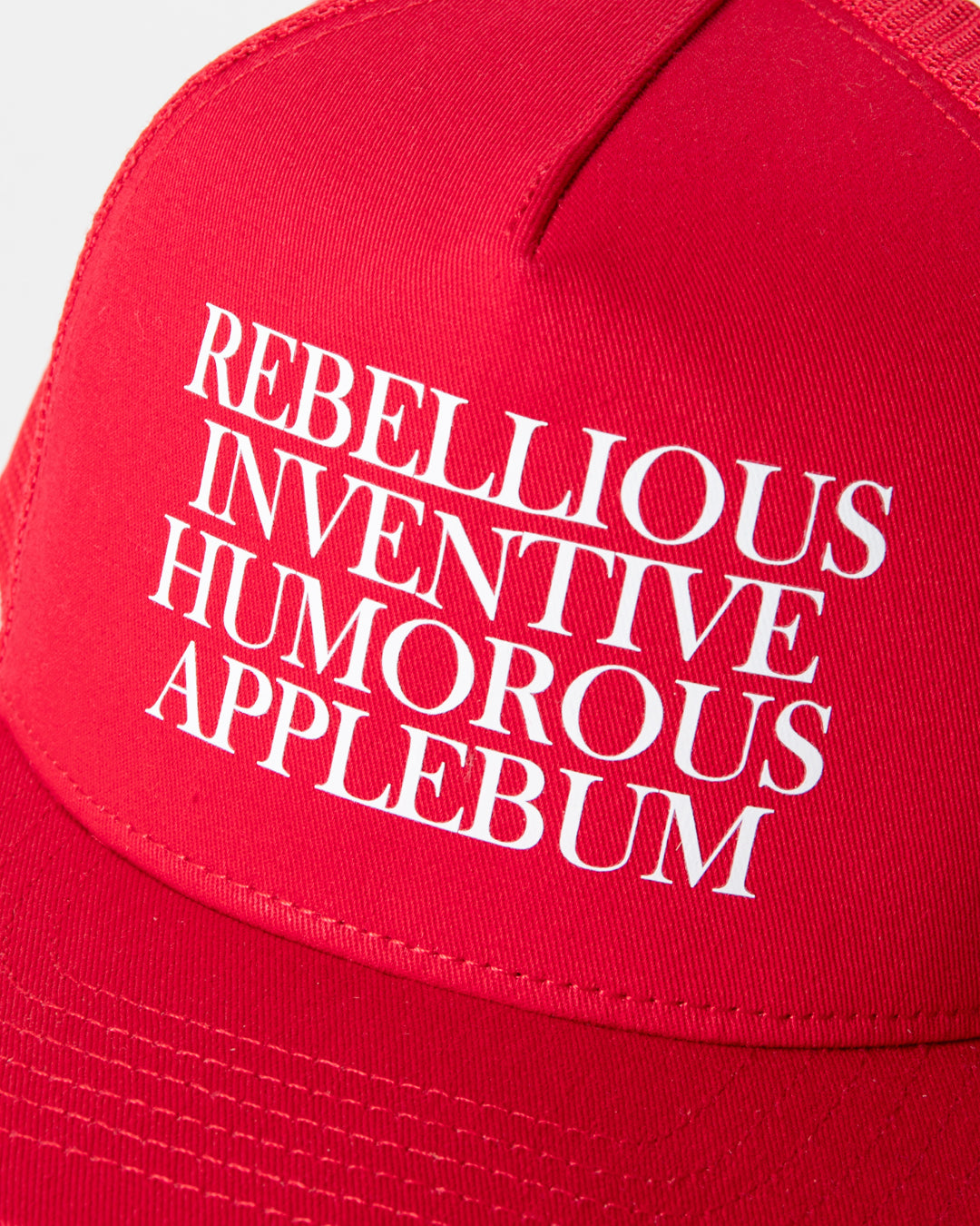 "PHILOSOPHY" Mesh Cap