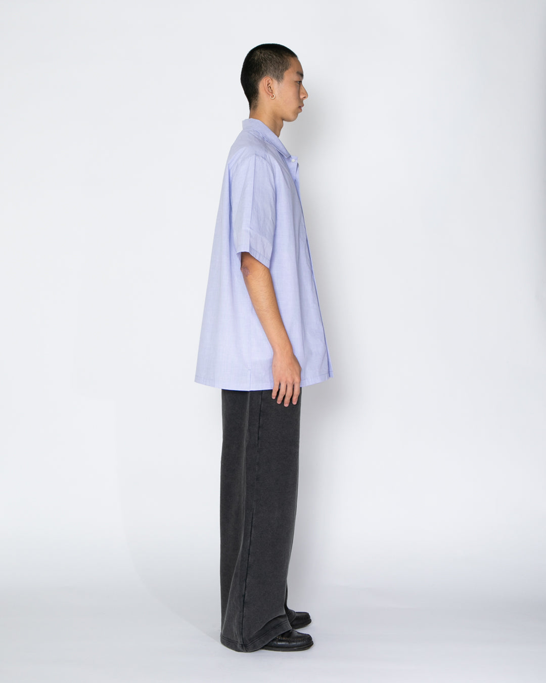 Powder-Dye Wide Sweat Pants