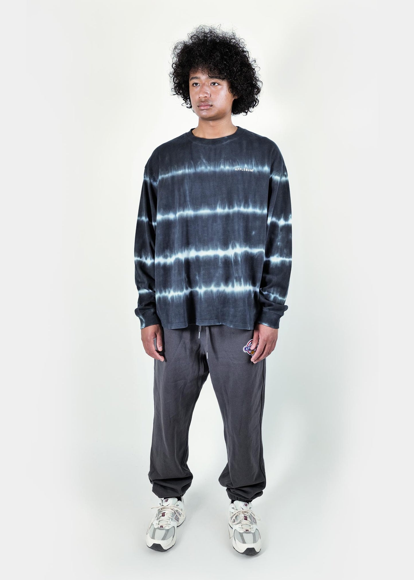 Border Tie Dye L/S T-shirt