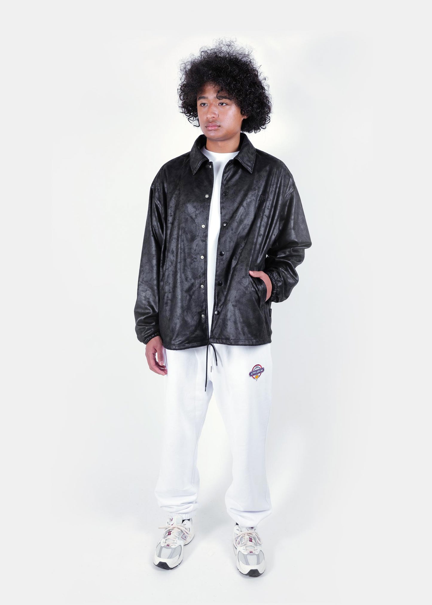 Synthetic Leather Jacket