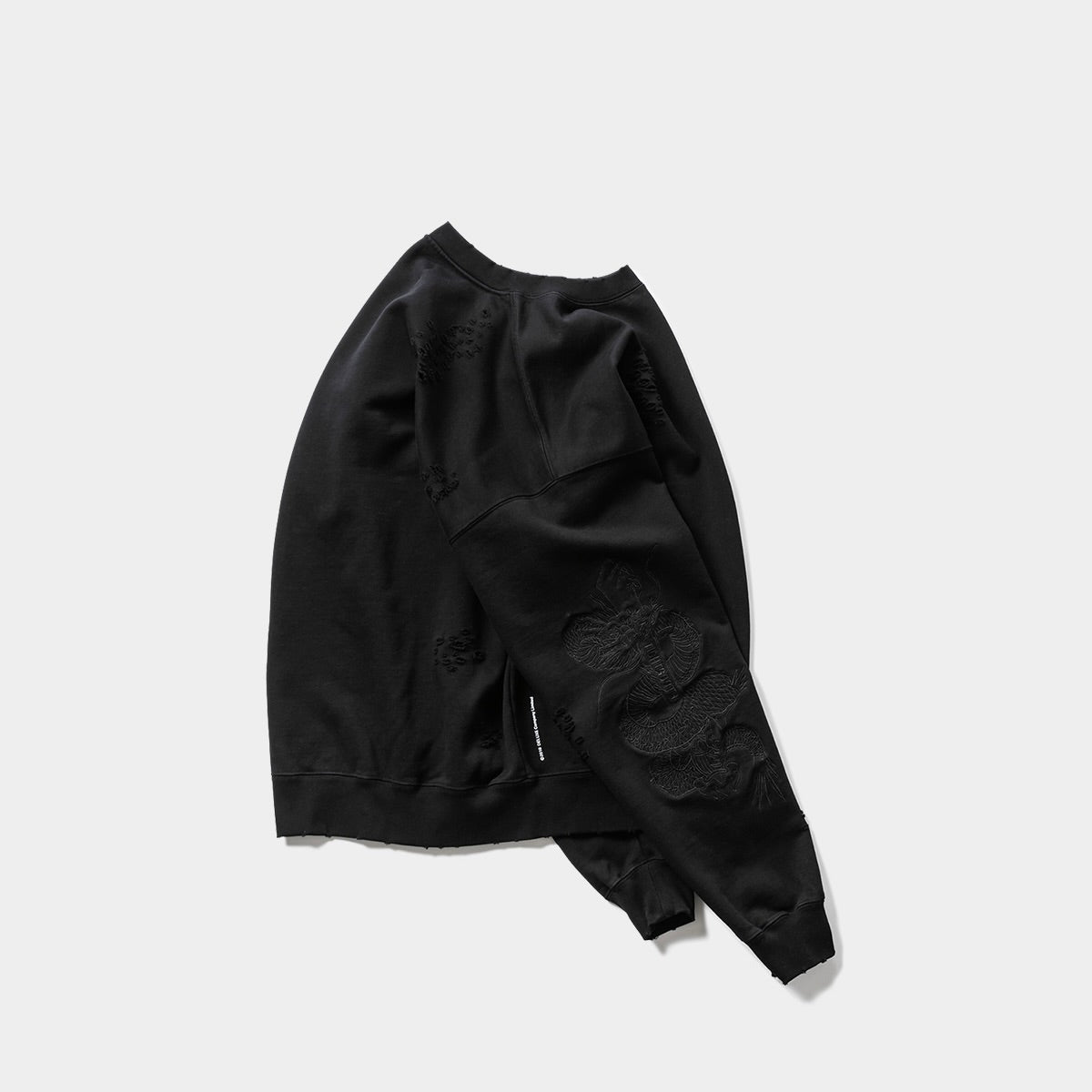 DAMAGE CREW SWEAT (TIGHTBOOTH x DELUXE)