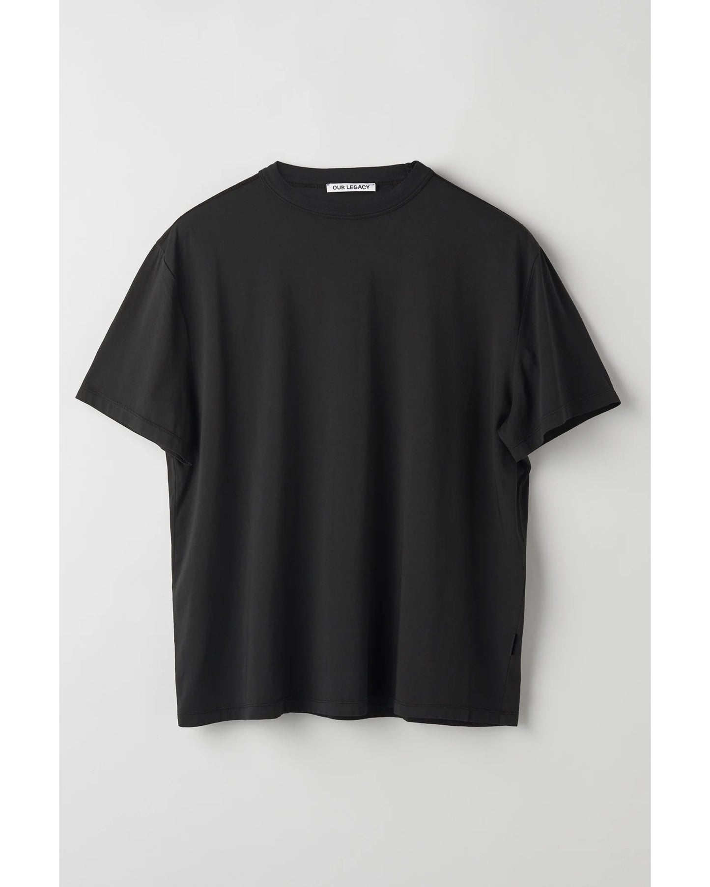 NEW BOX T-SHIRT BLACK CLEAN JERSEY