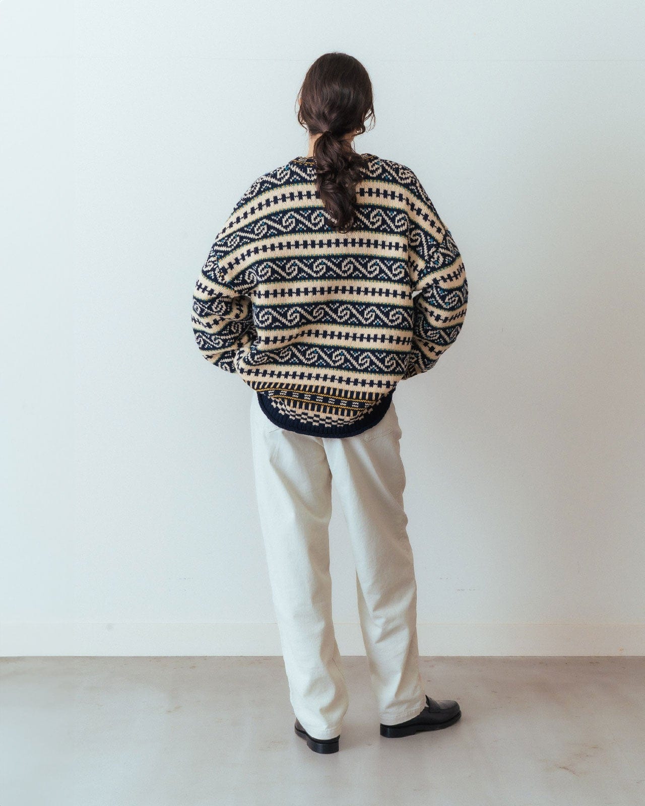 FAIR ISLE KNIT CARDIGAN