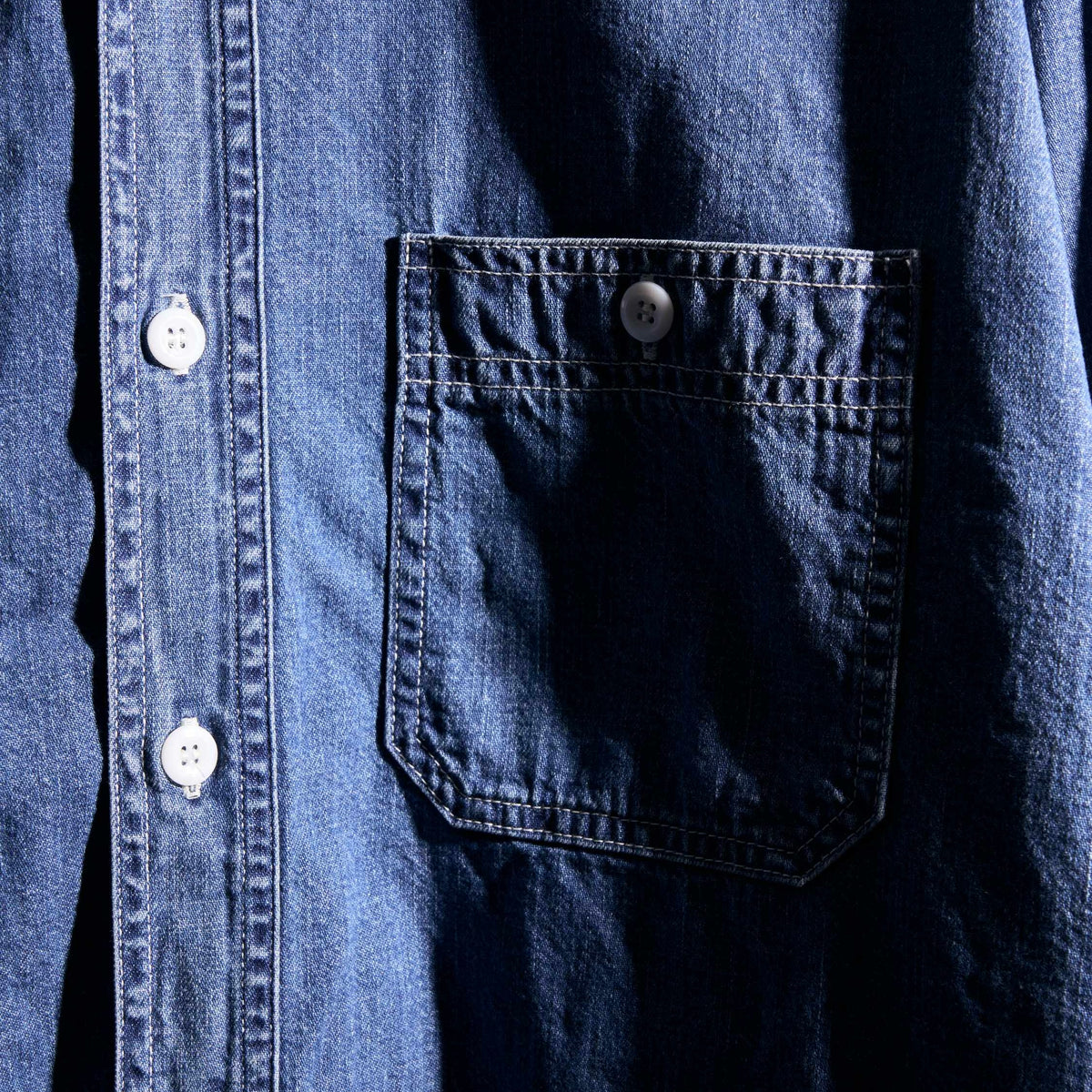 DENIM SHIRT B. WASH