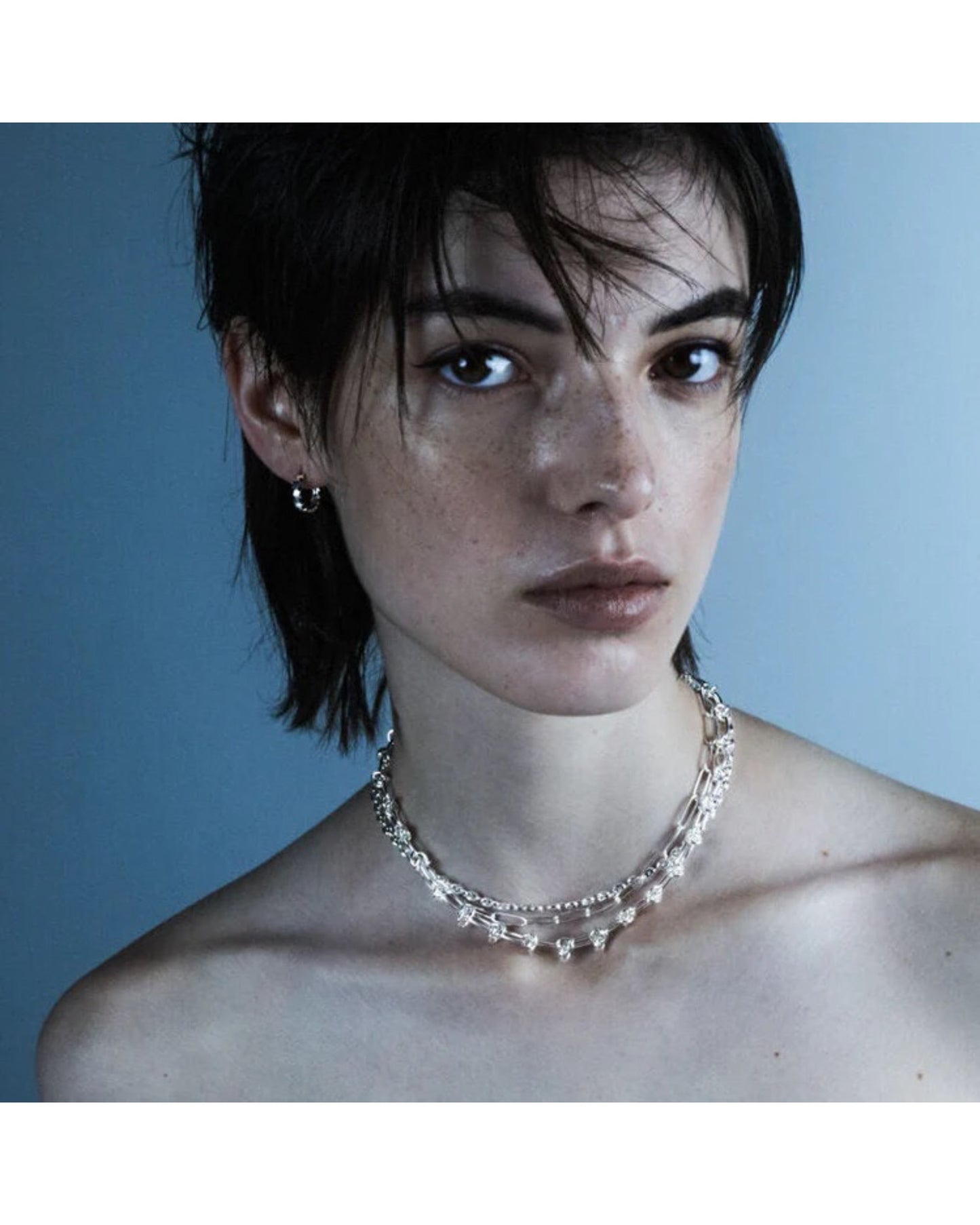 rectangle chain necklace