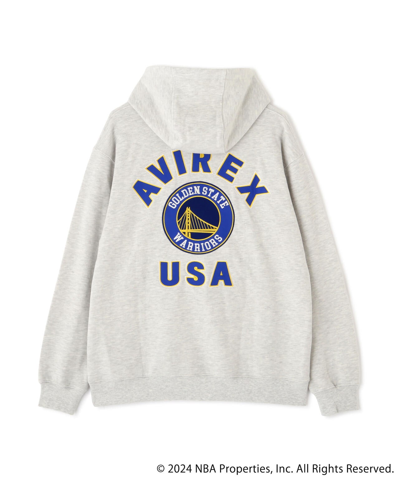 国内発送【AVIREX】× NBAHOODIE AVIREX アビレックス パーカー プルオーバー メンズ