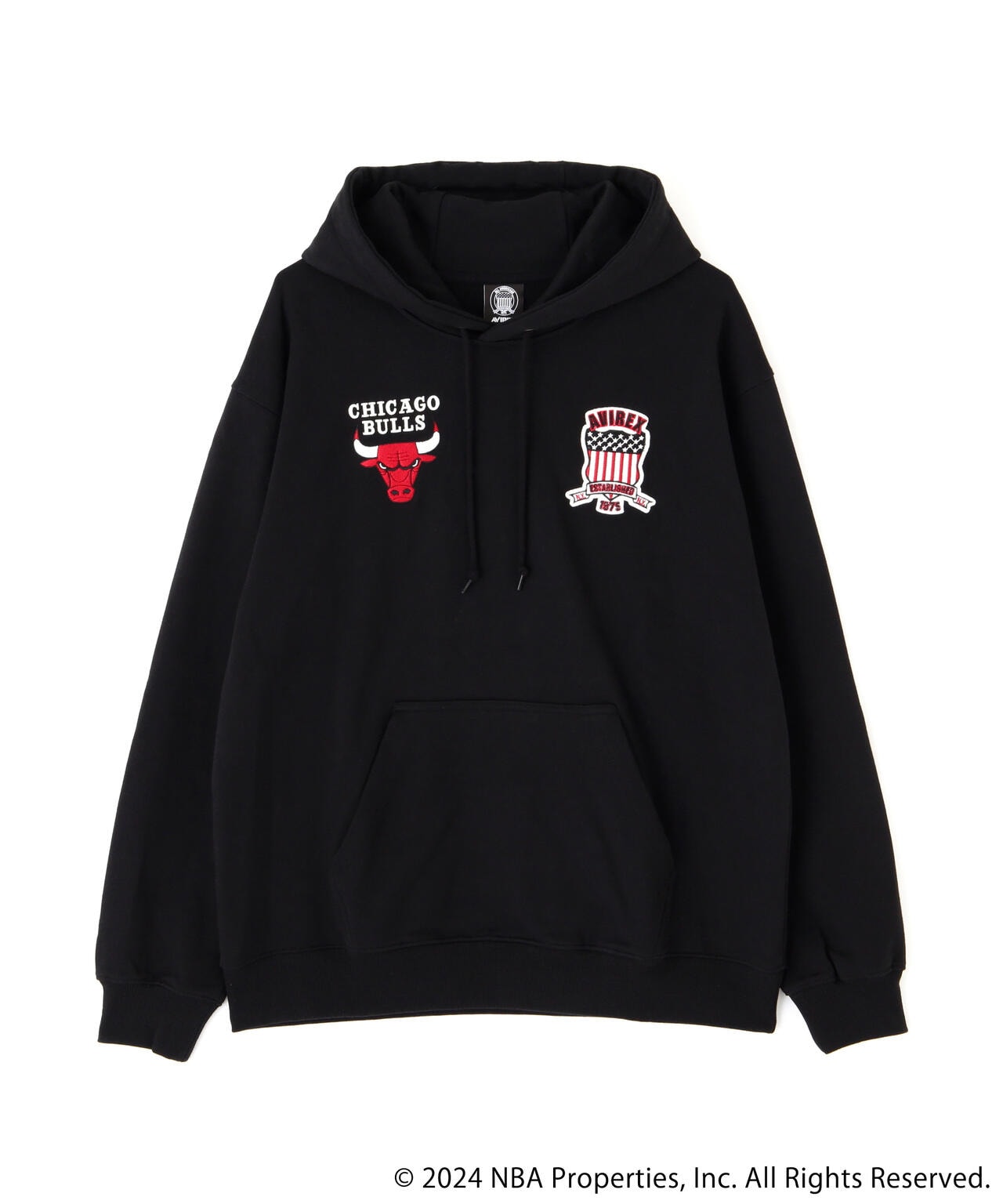 《AVIREX × NBA》HOODIE