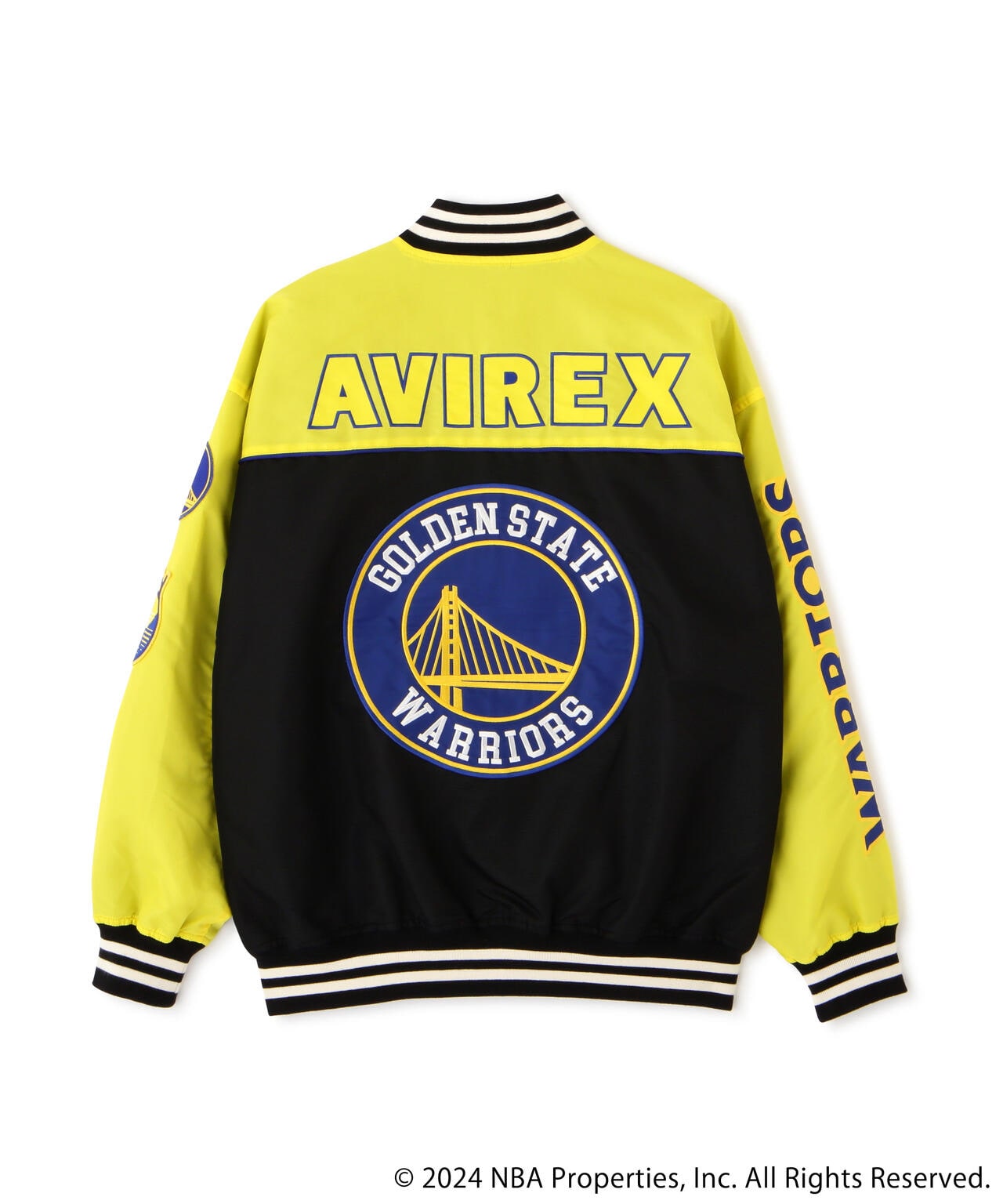 《AVIREX × NBA》NYLON JACKET