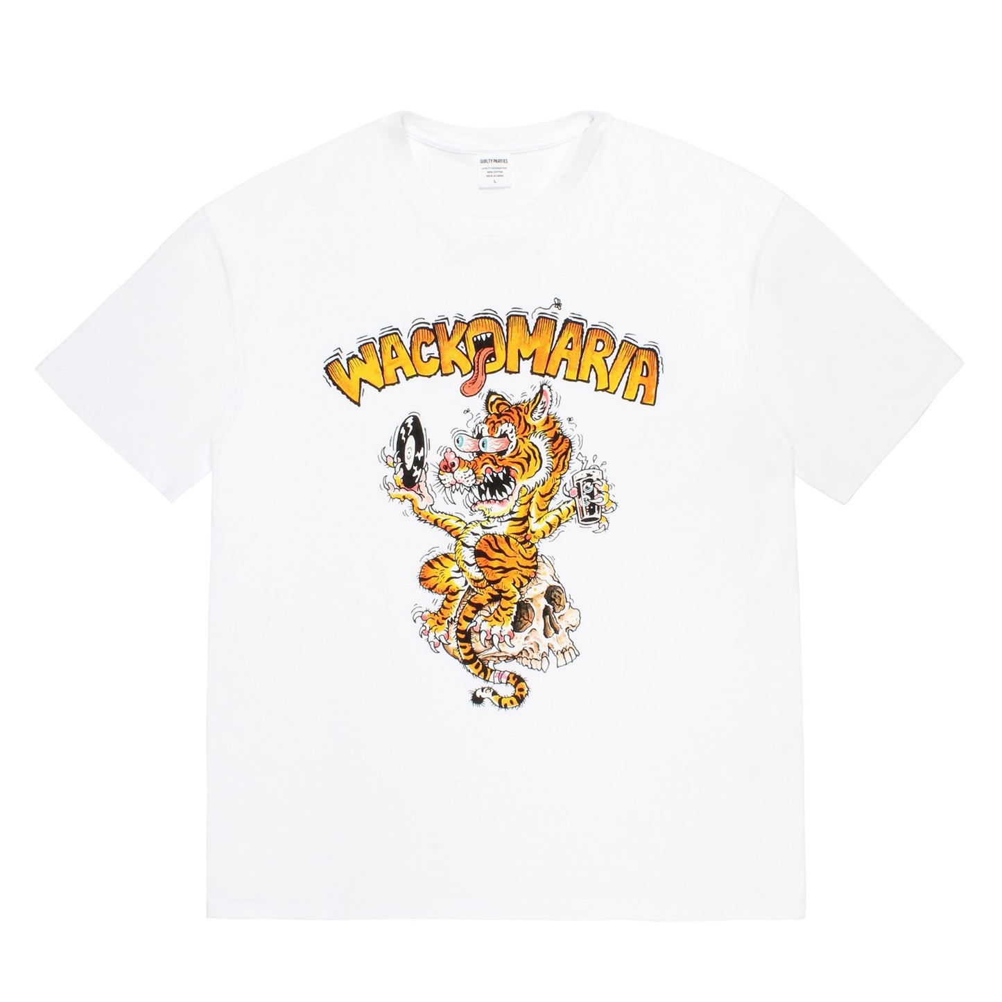 TIM LEHI / WASHED HEAVY WEIGHT CREW NECK T-SHIRT