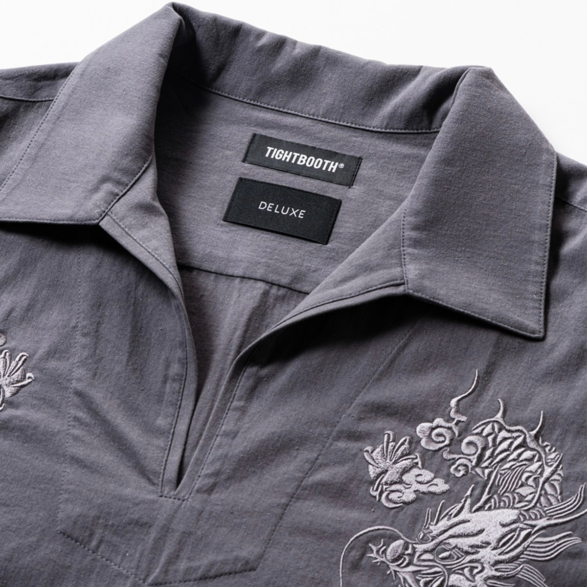 FLANNEL SKIPPER SHIRT (TIGHTBOOTH x DELUXE)