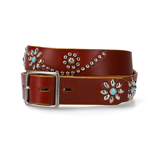 HTC Belt #25 1.25 Turquoise with End