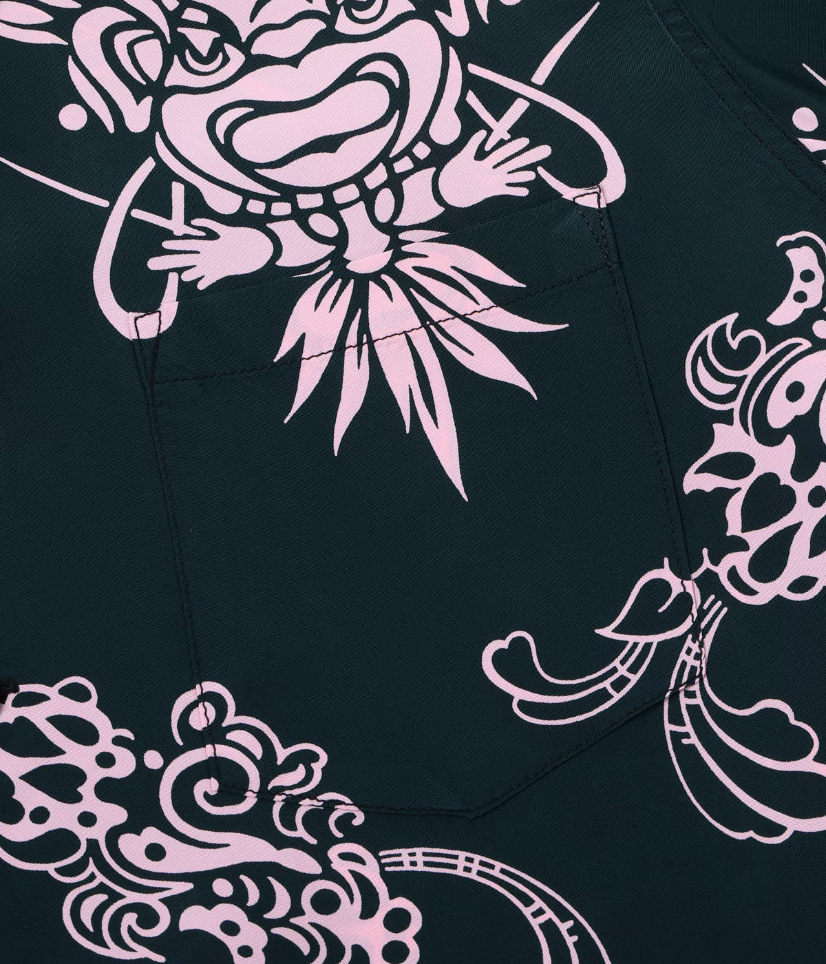 RAYON HAWAIIAN SHIRT “INCARNATION OF GOD” SS39611
